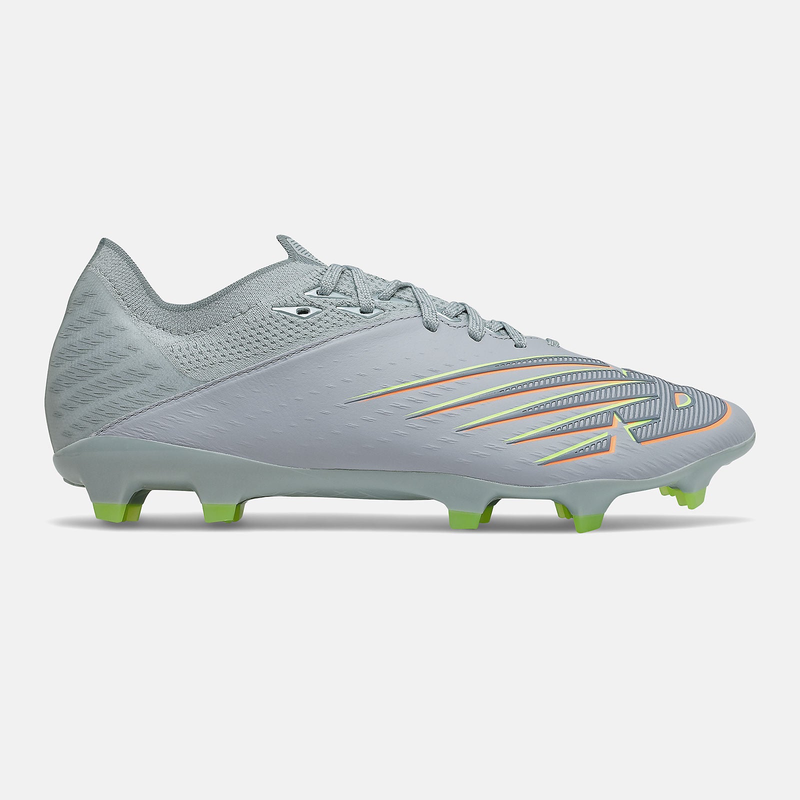 FURON V6+ Pro Leather FG | New Balance Shoes Light Cyclone/Bleached Lime Glo - Women/Men