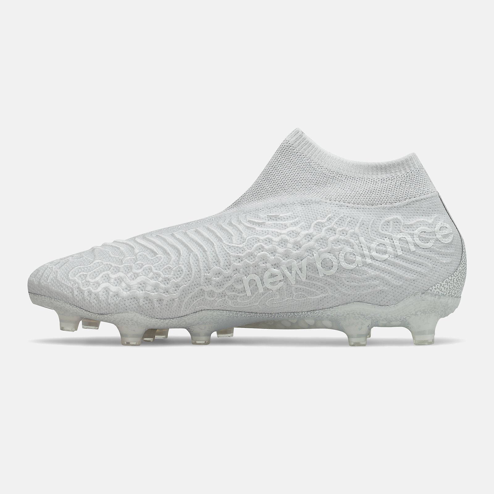 Tekela V3 Pro FG | New Balance Shoes White/Light Aluminium - Women/Men