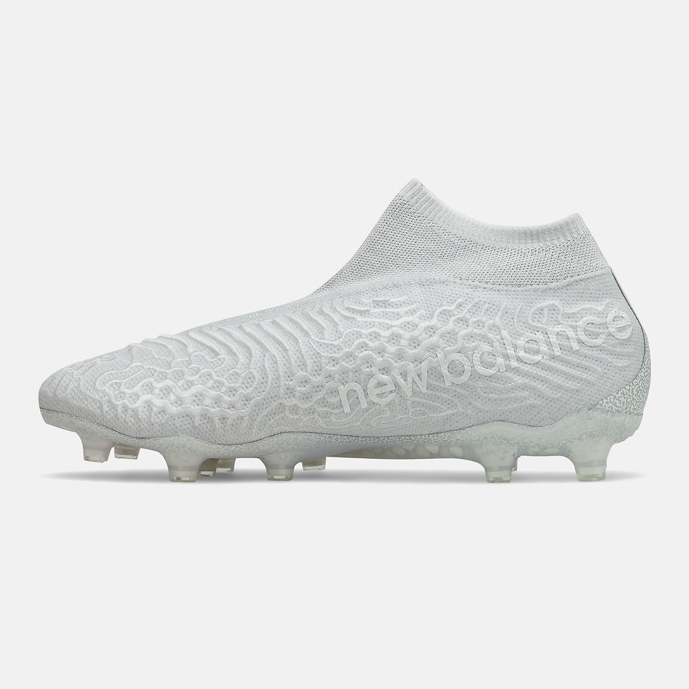 Tekela V3 Pro FG | New Balance Shoes White/Light Aluminium - Women/Men