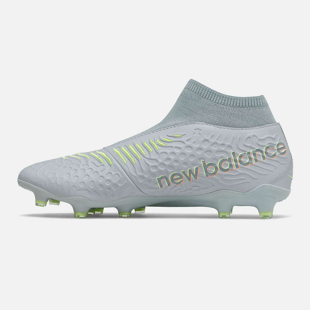 Tekela V3 Pro Leather FG | New Balance Shoes Light Cyclone/Bleached Lime Glo - Women/Men
