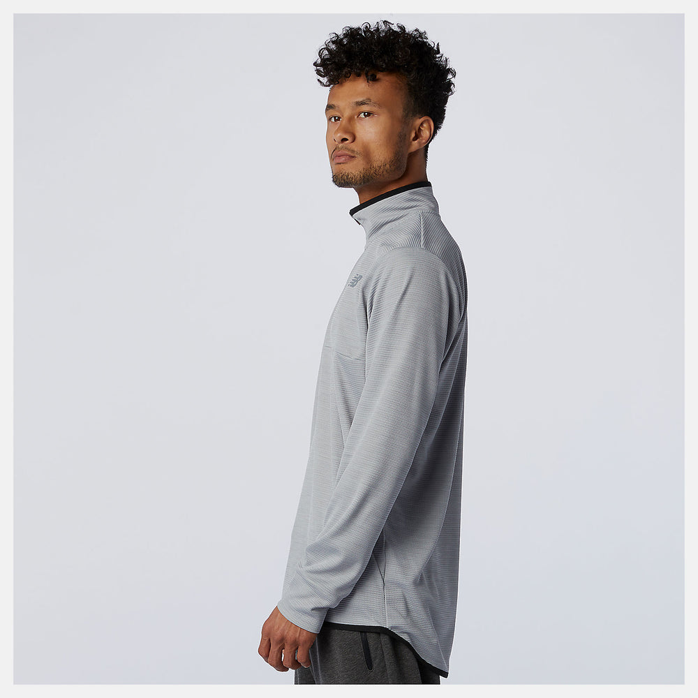 Tenacity Quarter Zip | New Balance Clothing Athletic Grey - Men