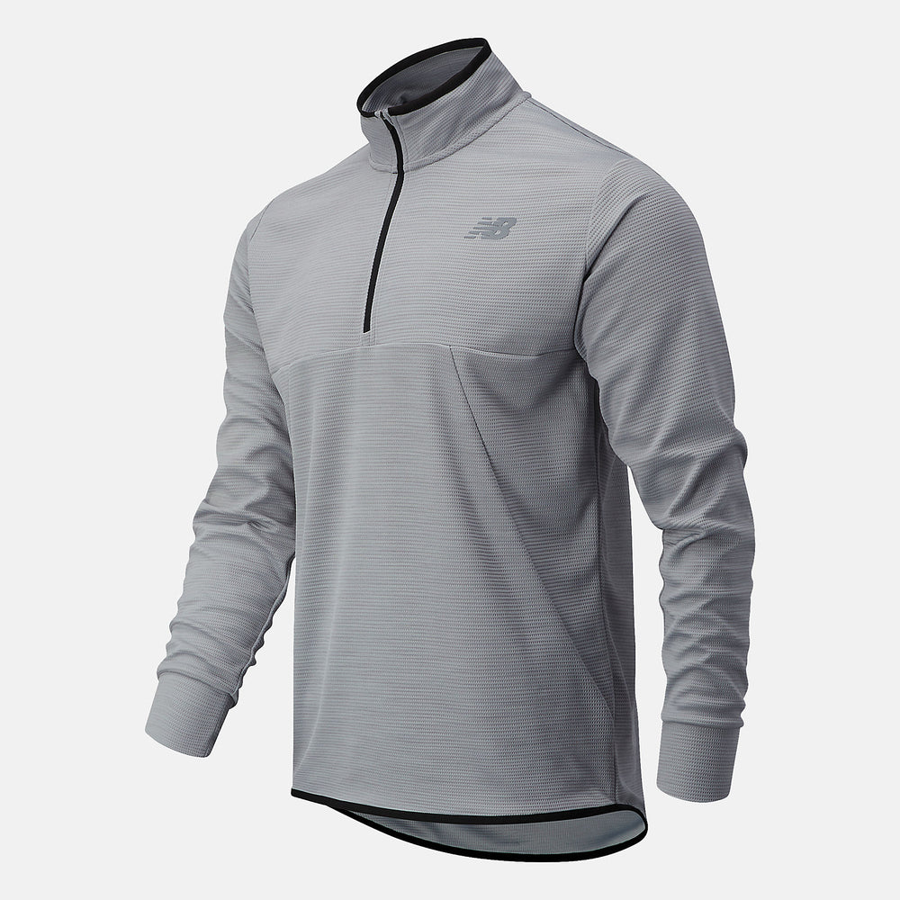 Tenacity Quarter Zip | New Balance Clothing Athletic Grey - Men