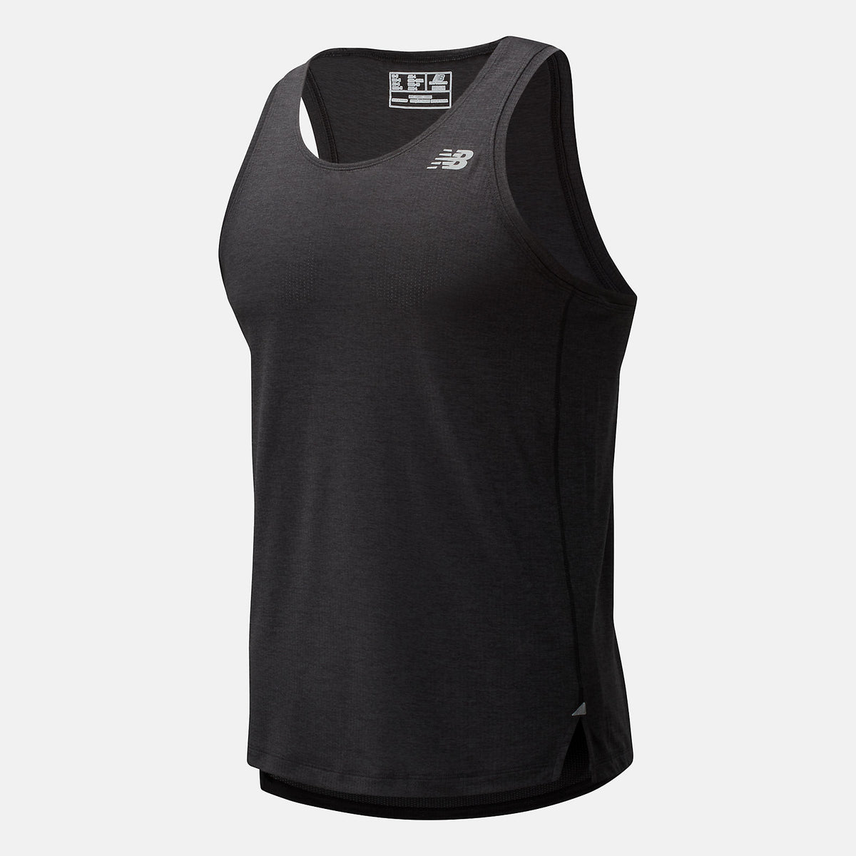 Impact Run Singlet | New Balance Clothing Black Heather - Men