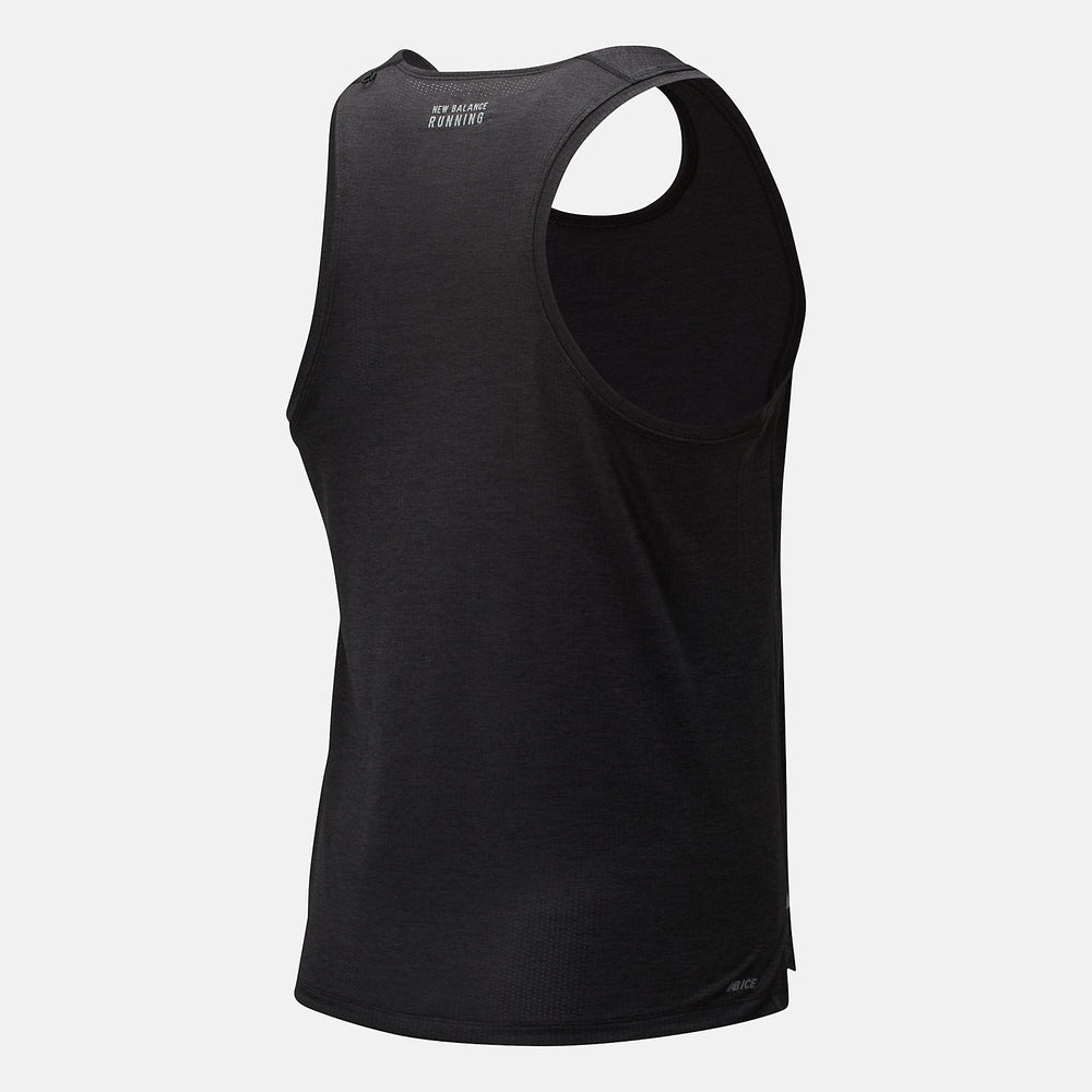 Impact Run Singlet | New Balance Clothing Black Heather - Men