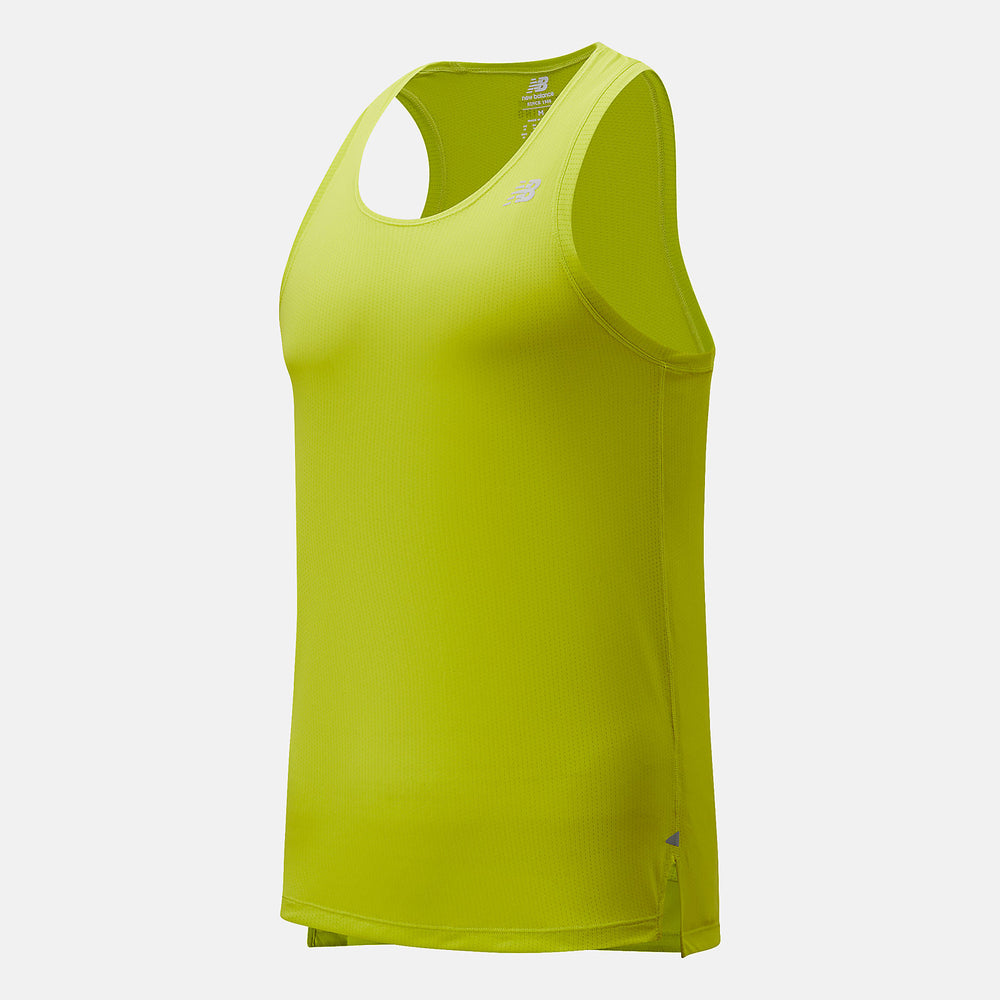 Impact Run Singlet | New Balance Clothing Sulpher Yellow - Men