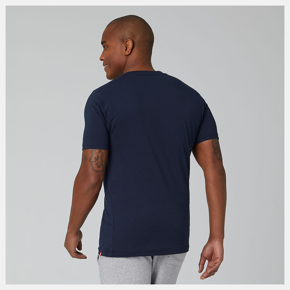 Essentials Stacked Logo Tee | New Balance Clothing Eclipse - Men