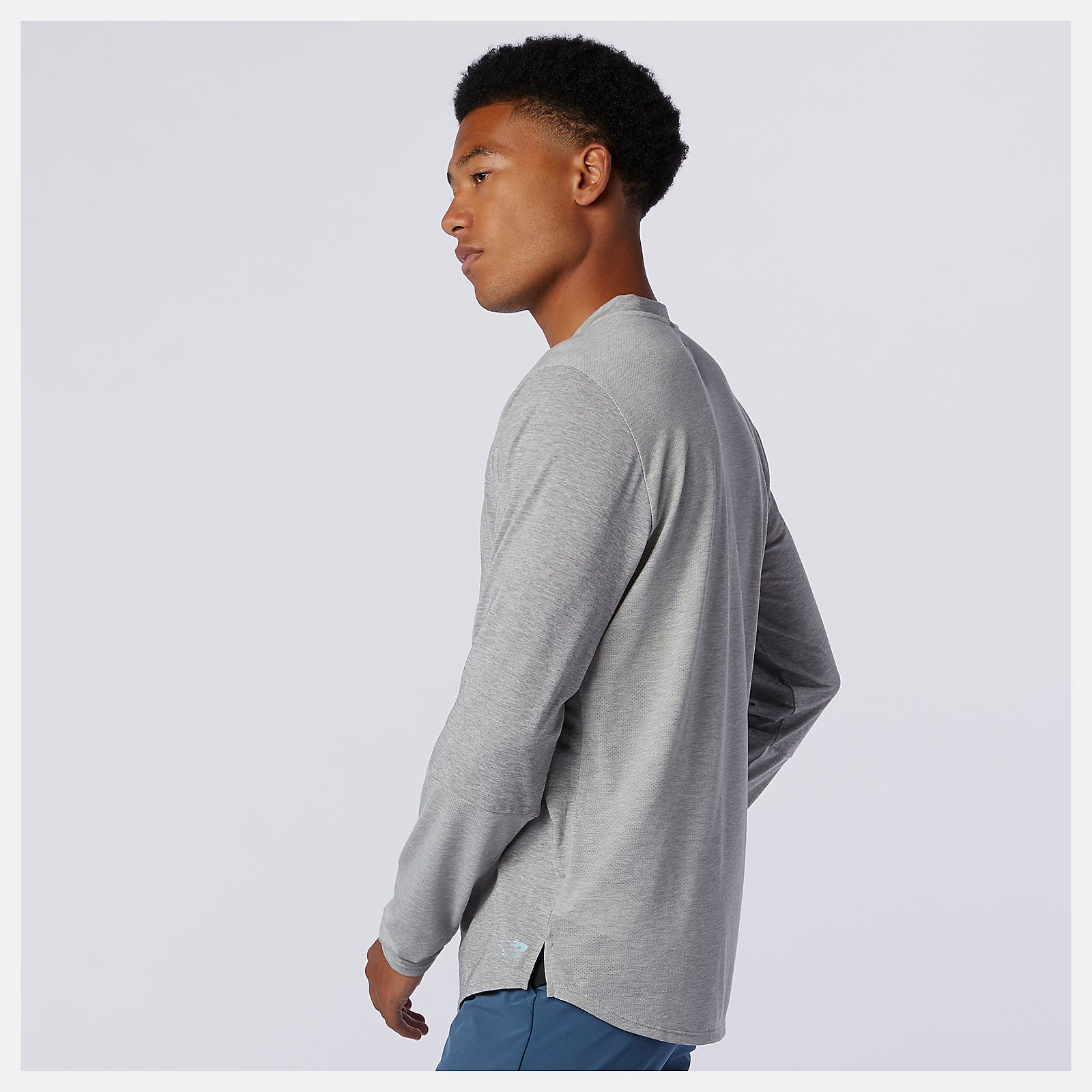 Fortitech Henley | New Balance Clothing Athletic Grey - Men