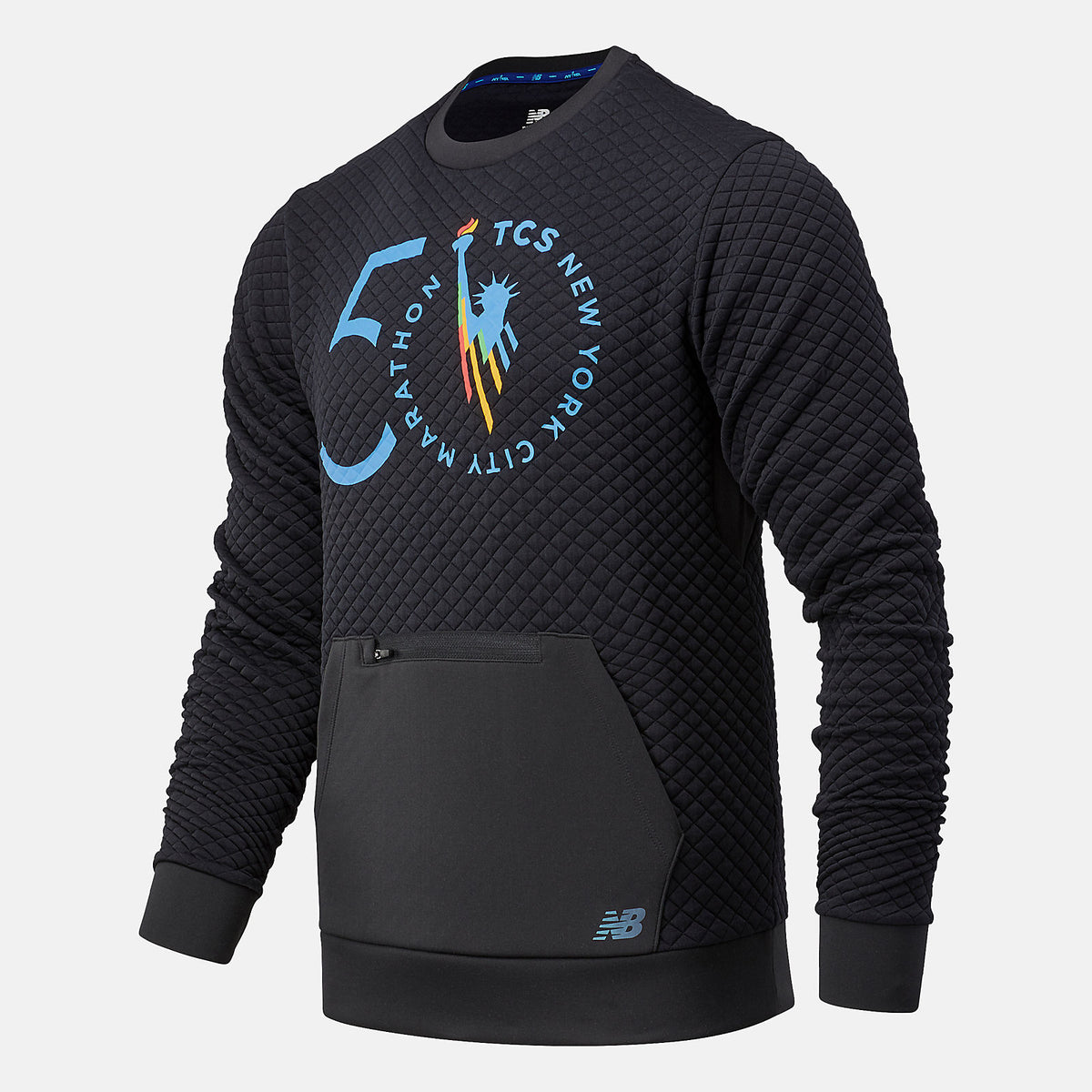 NYC Marathon NB Heat Loft Crew | New Balance Clothing Black - Men