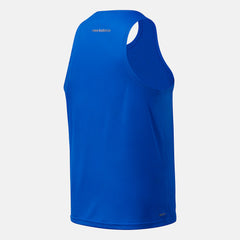 Accelerate Singlet | New Balance Clothing Cobalt Blue - Men