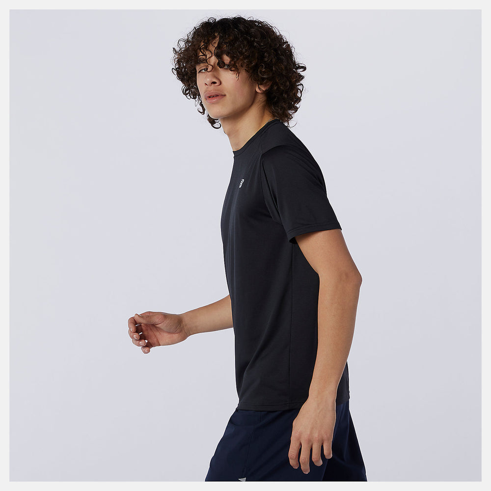 Accelerate Short Sleeve | New Balance Clothing Black - Men