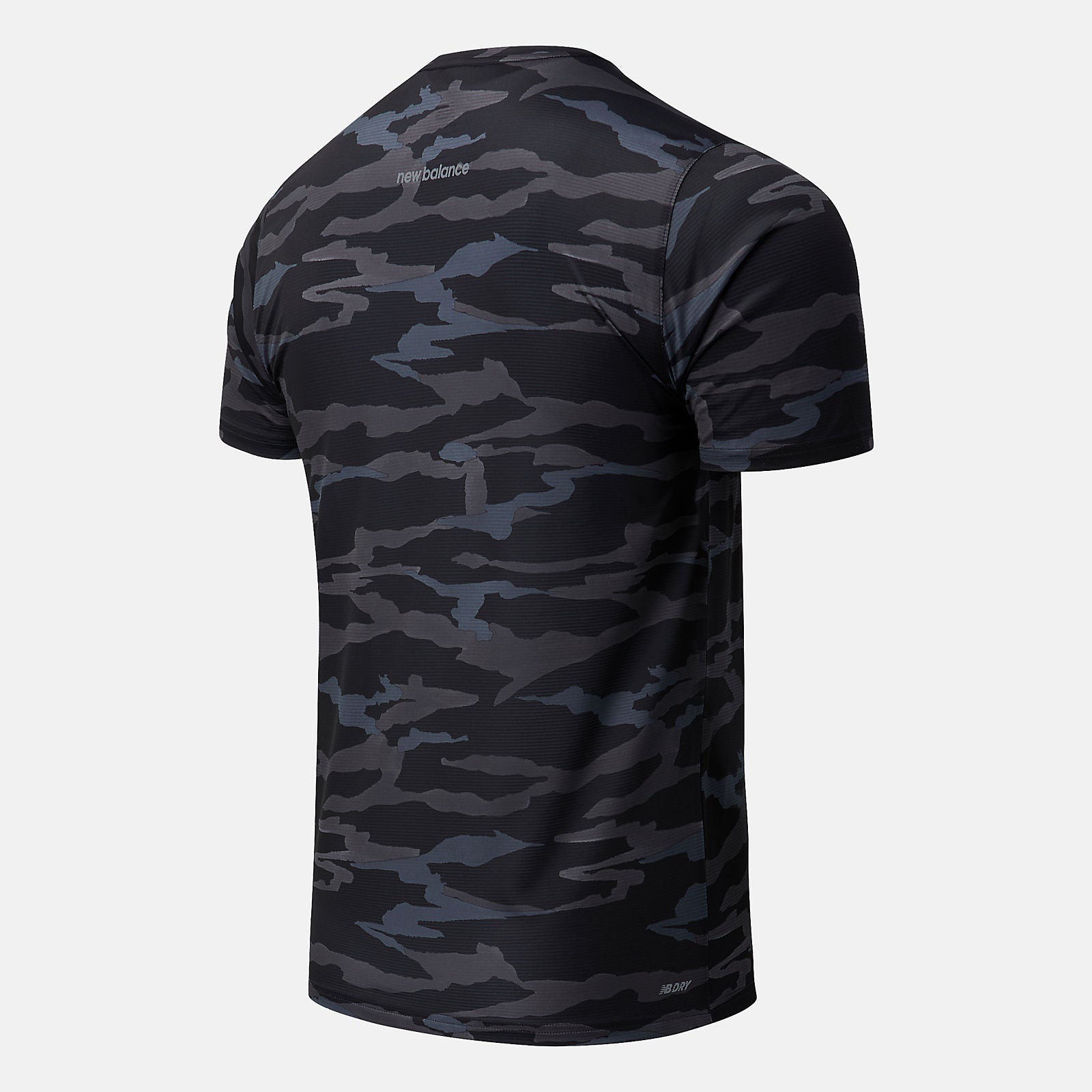Printed Accelerate Short Sleeve | New Balance Clothing Black Camo - Men