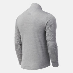 NYC Marathon Impact Run Grid Back Half Zip | New Balance Clothing Athletic Grey - Men