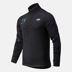 NYC Marathon Impact Run Grid Back Half Zip | New Balance Clothing Black - Men