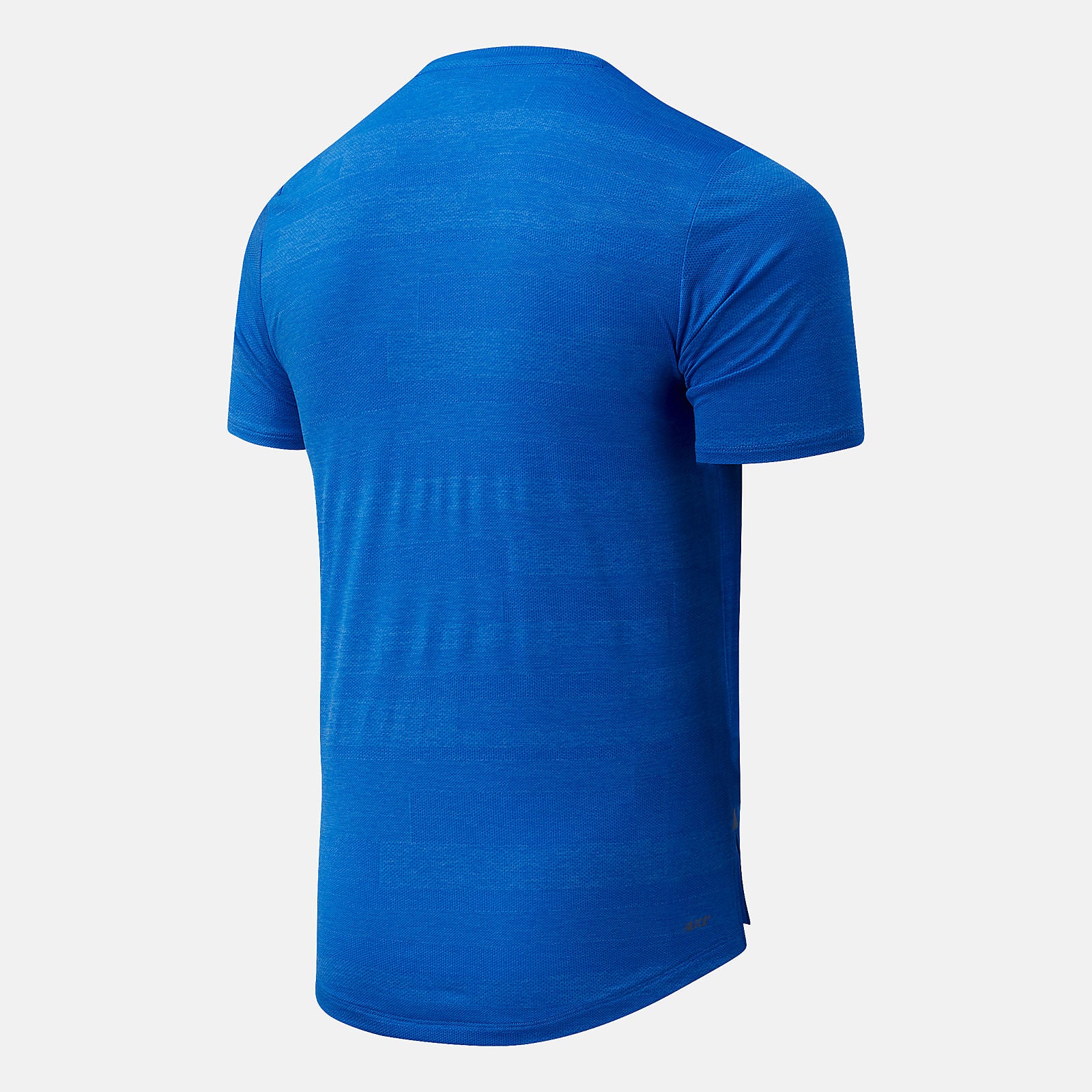 NYC Marathon Q Speed Fuel Jacquard Short Sleeve | New Balance Clothing Faded Cobalt - Men