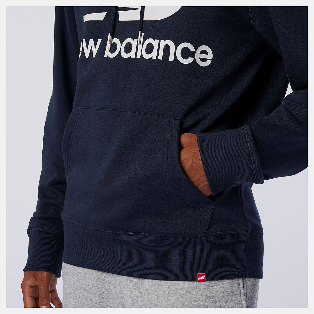 NB Essentials Stacked Logo Po Hoodie | New Balance Clothing Eclipse - Men