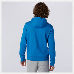 NB Essentials Stacked Logo Po Hoodie | New Balance Clothing Wave Blue - Men