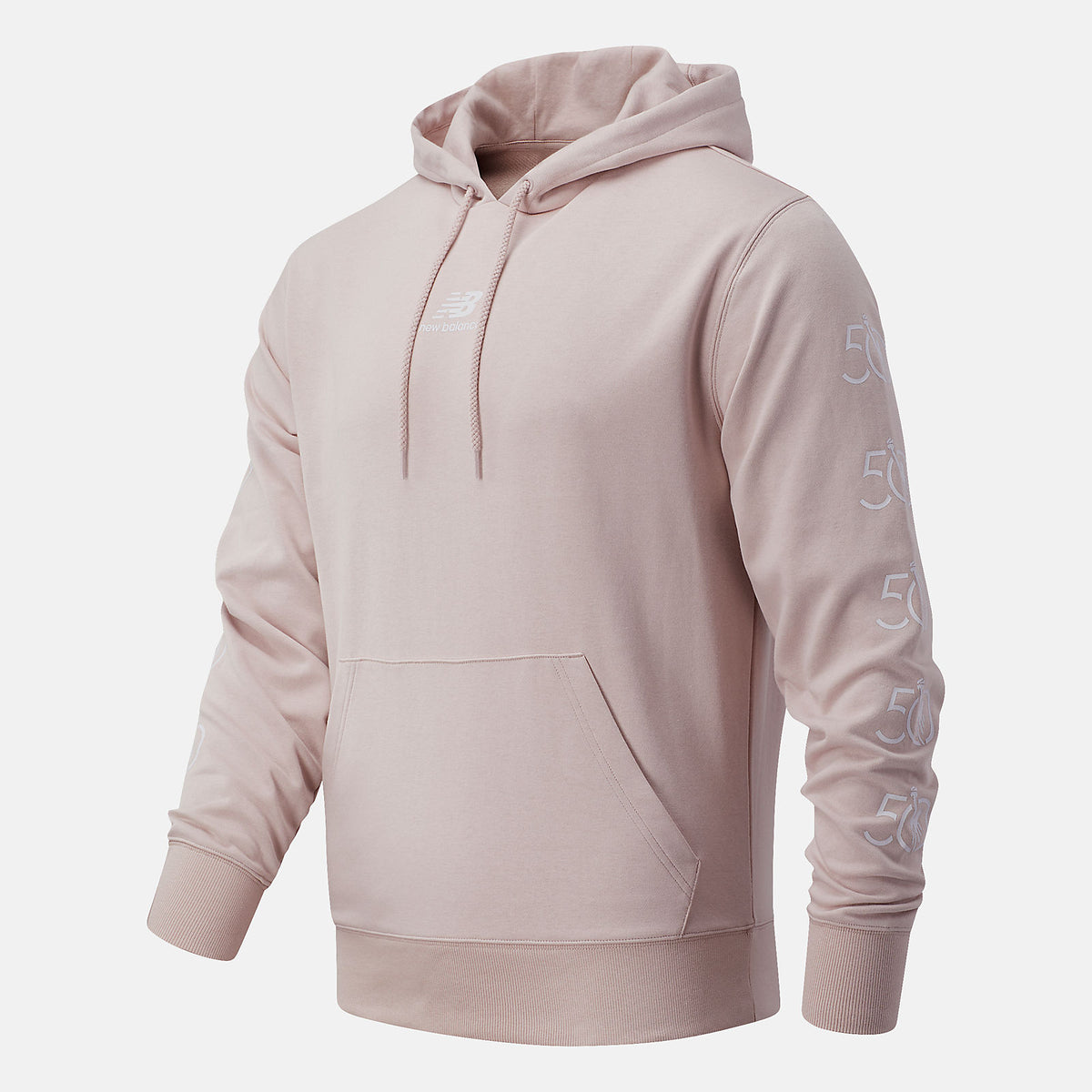 NYC Marathon Essentials Stack Pack Hoodie | New Balance Clothing Saturn Pink - Men