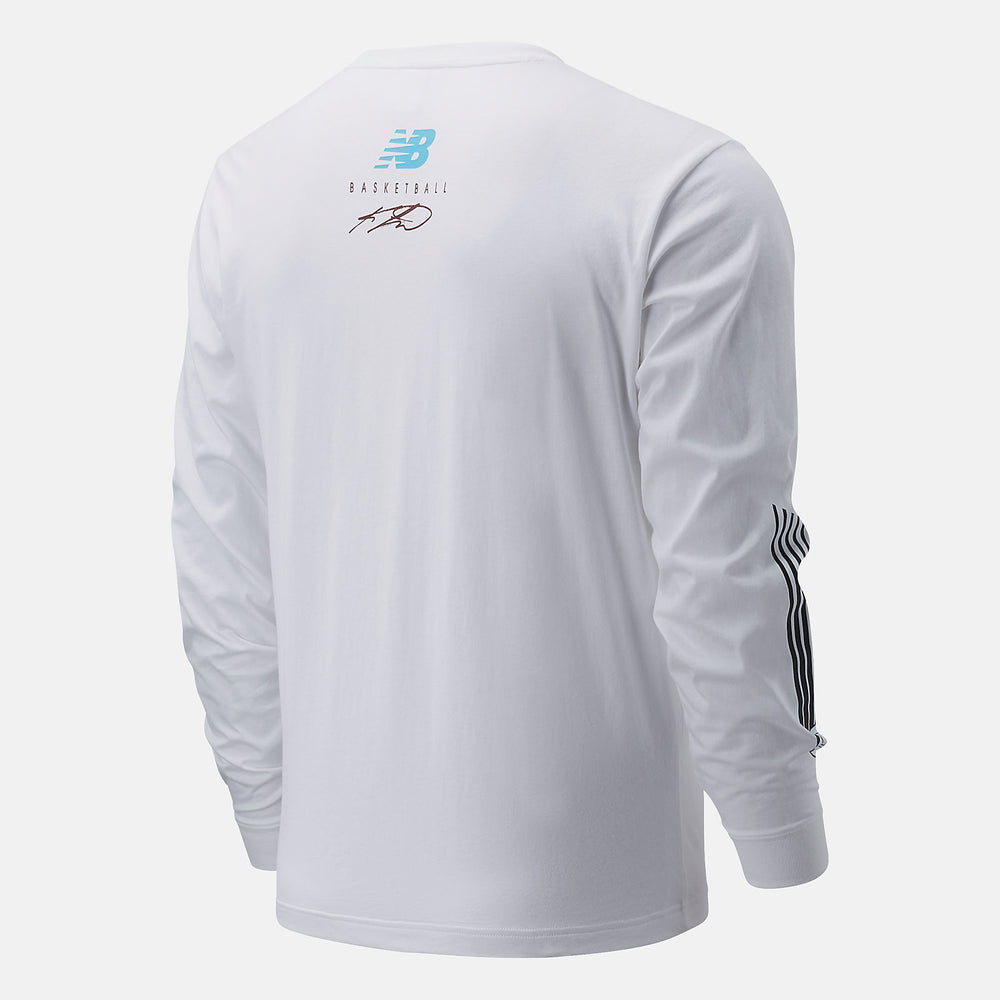 KL2 Moreno Valley LS Tee | New Balance Clothing White - Men