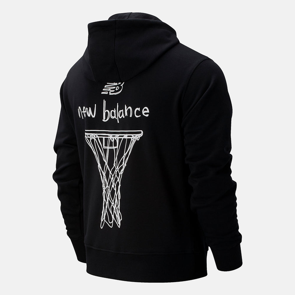 NB Swish Hoodie | New Balance Clothing Black - Men