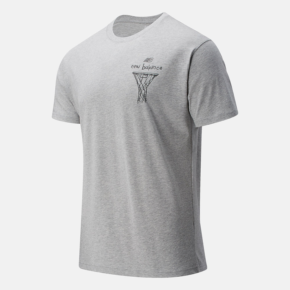 NB Swish Tee | New Balance Clothing Athletic Grey - Men