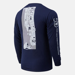 NYC Marathon Map Long Sleeve | New Balance Clothing Pigment - Men