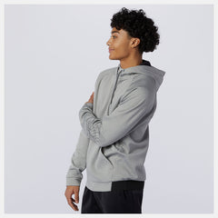 Tenacity Fleece Pullover | New Balance Clothing Athletic Grey - Men