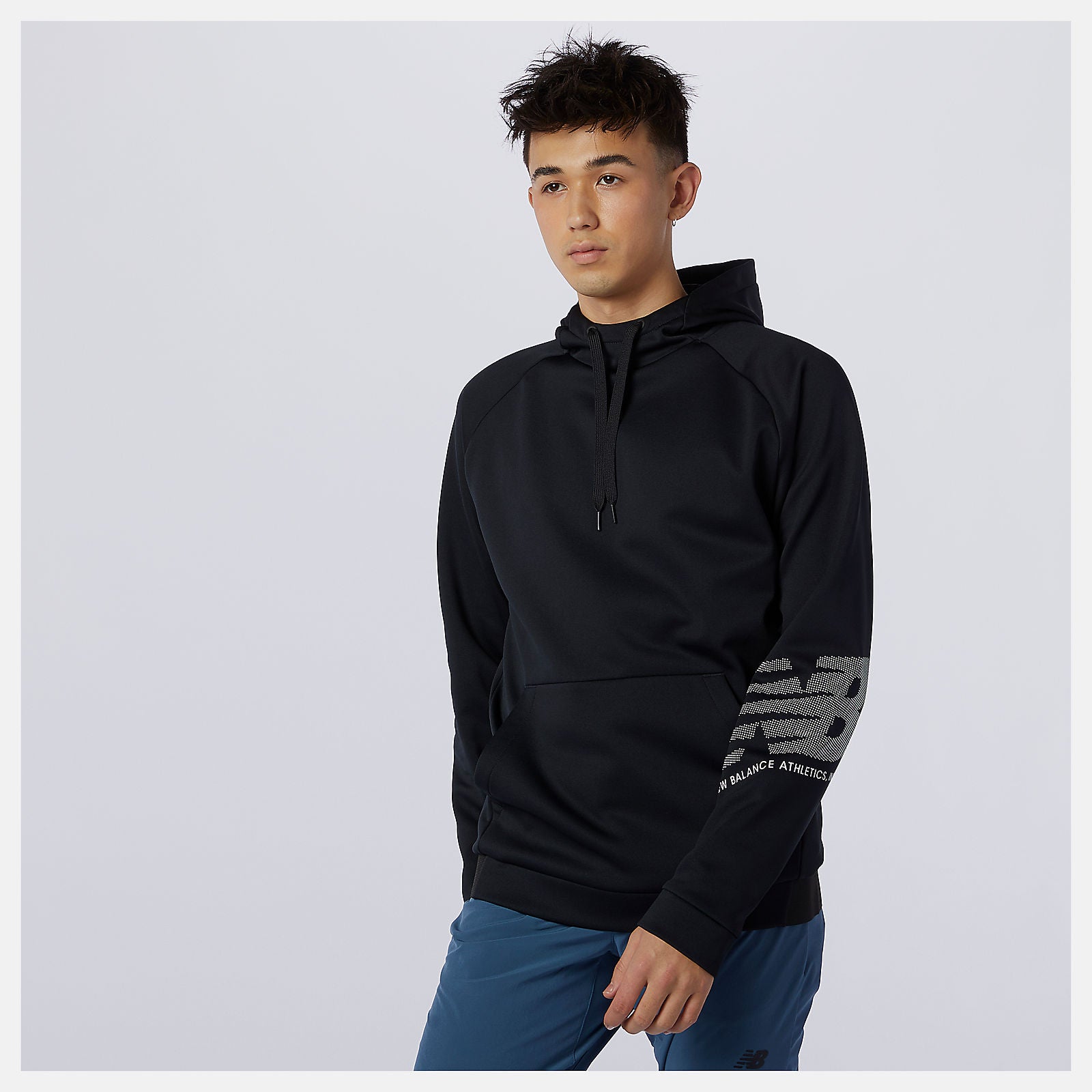 Tenacity Fleece Pullover | New Balance Clothing Black - Men