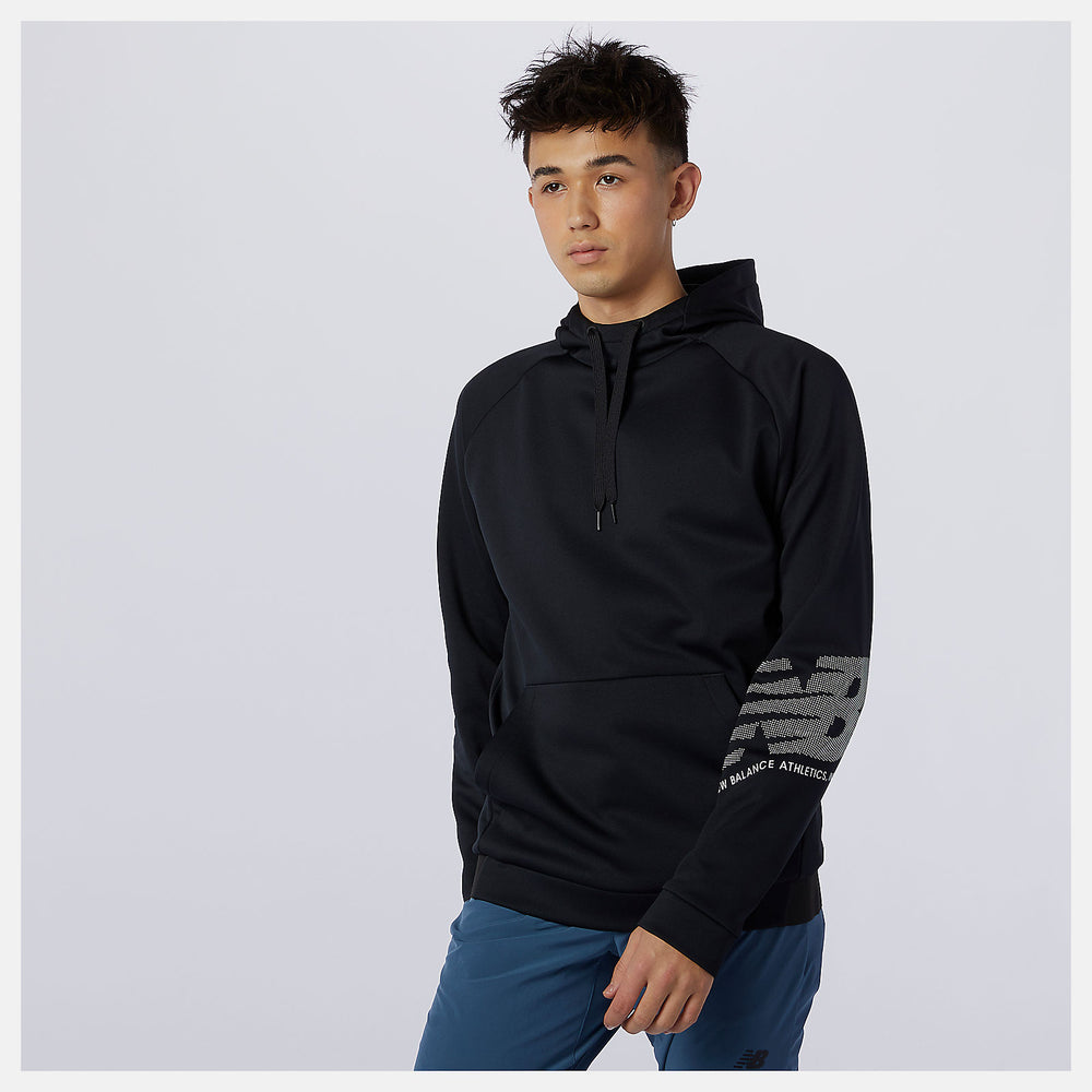 Tenacity Fleece Pullover | New Balance Clothing Black - Men