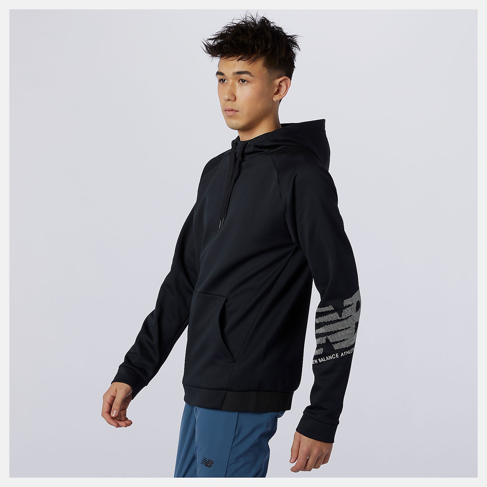 Tenacity Fleece Pullover | New Balance Clothing Black - Men