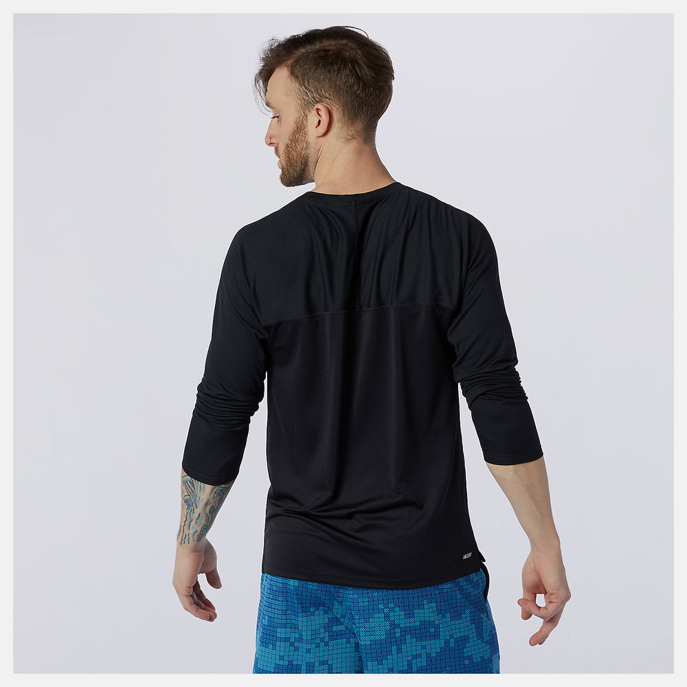 R.W.T. Tech Long Sleeve | New Balance Clothing Black - Men