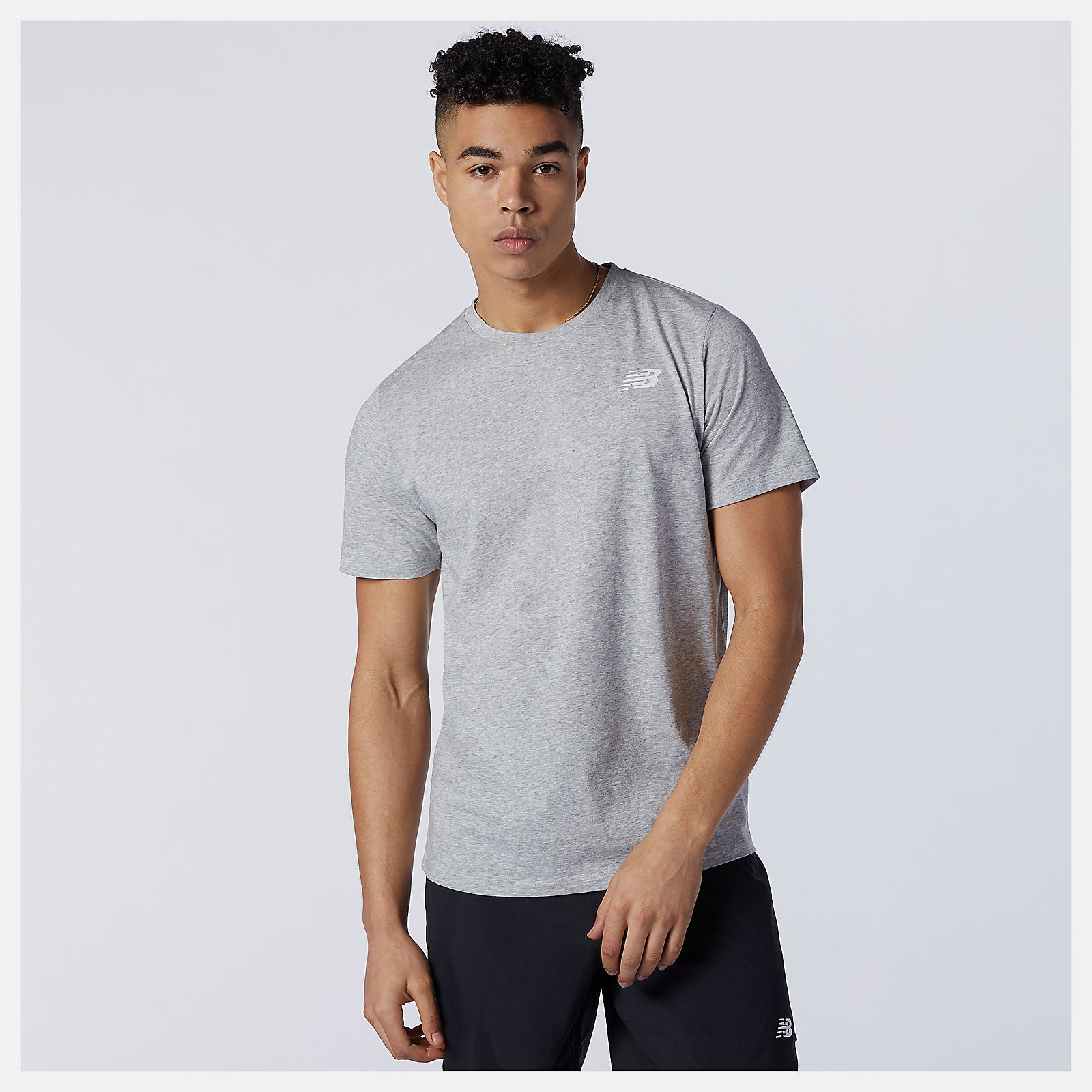 Heathertech Tee | New Balance Clothing Athletic Grey - Men