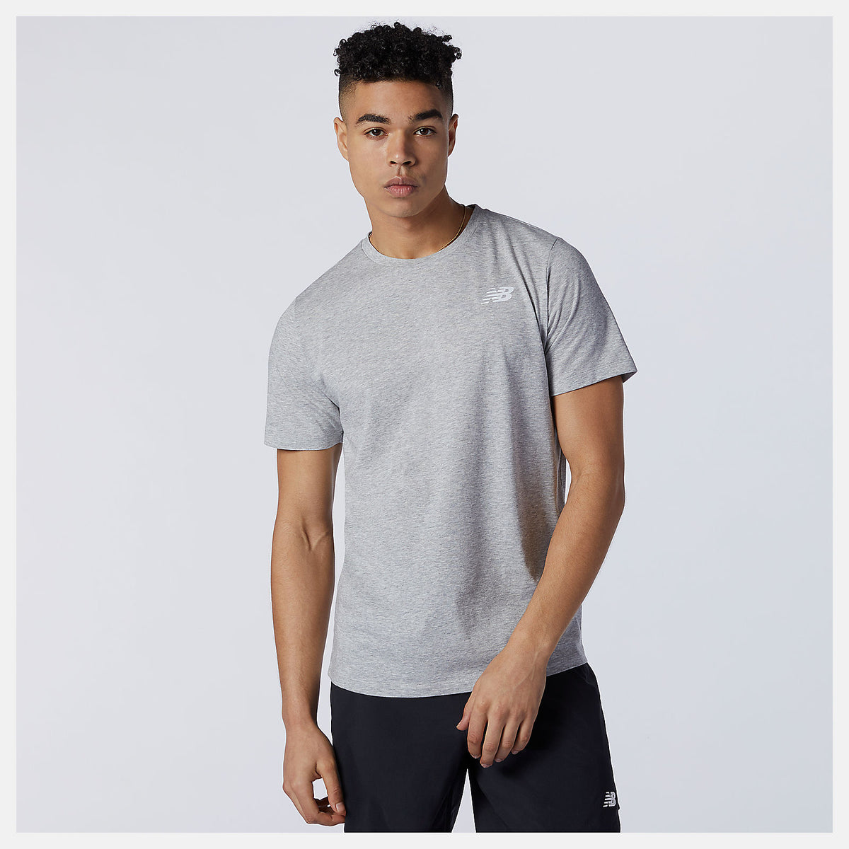 Heathertech Tee | New Balance Clothing Athletic Grey - Men