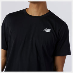 Heathertech Tee | New Balance Clothing Black - Men