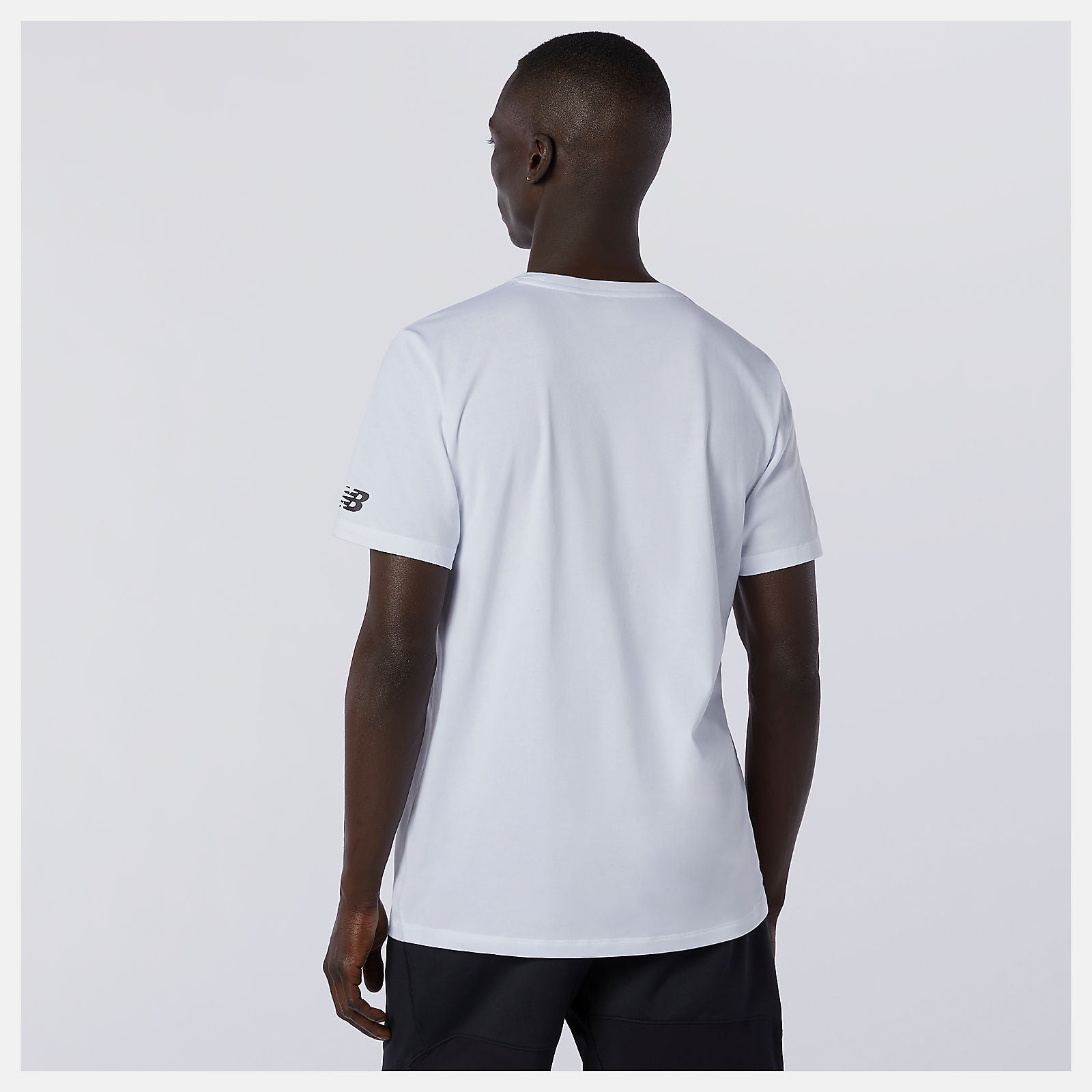Graphic Heathertech Tee | New Balance Clothing White Multi - Men