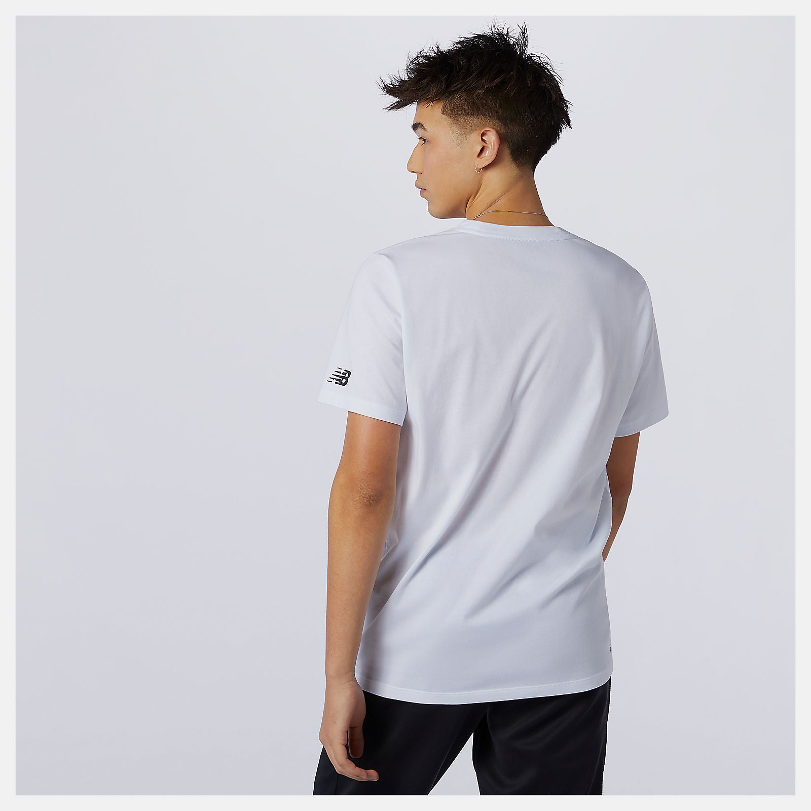Graphic Heathertech Tee | New Balance Clothing White - Men