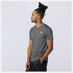 Tenacity Tee | New Balance Clothing Black Heather - Men