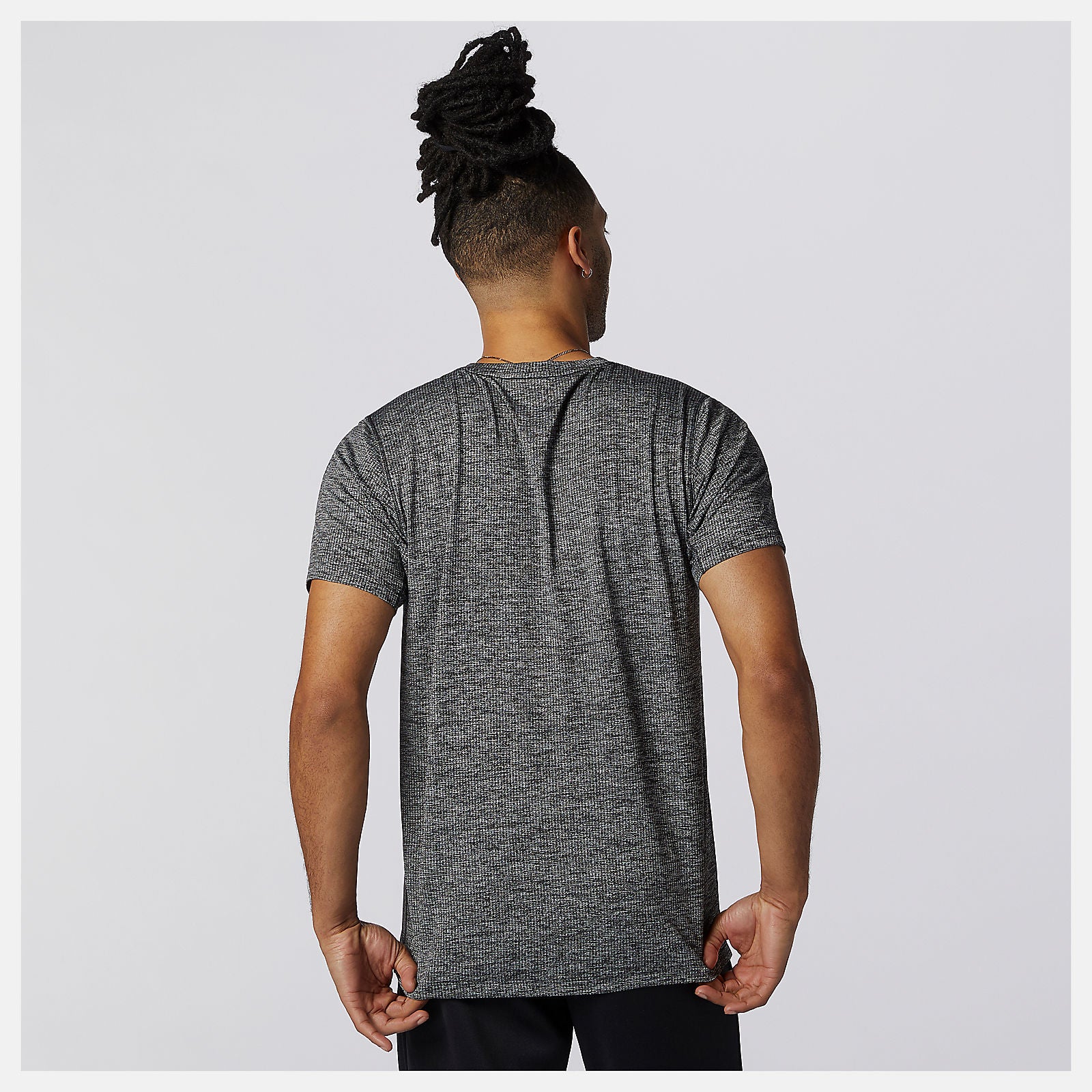 Tenacity Tee | New Balance Clothing Black Heather - Men