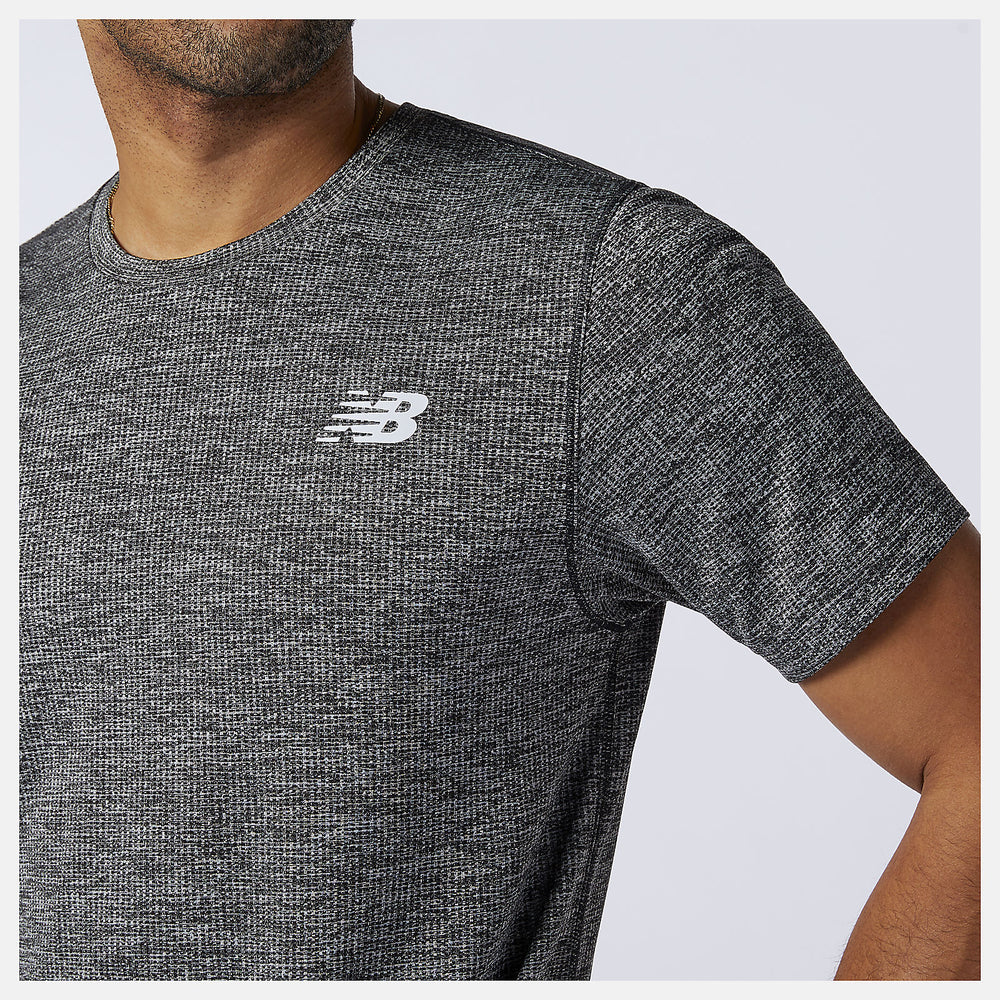 Tenacity Tee | New Balance Clothing Black Heather - Men