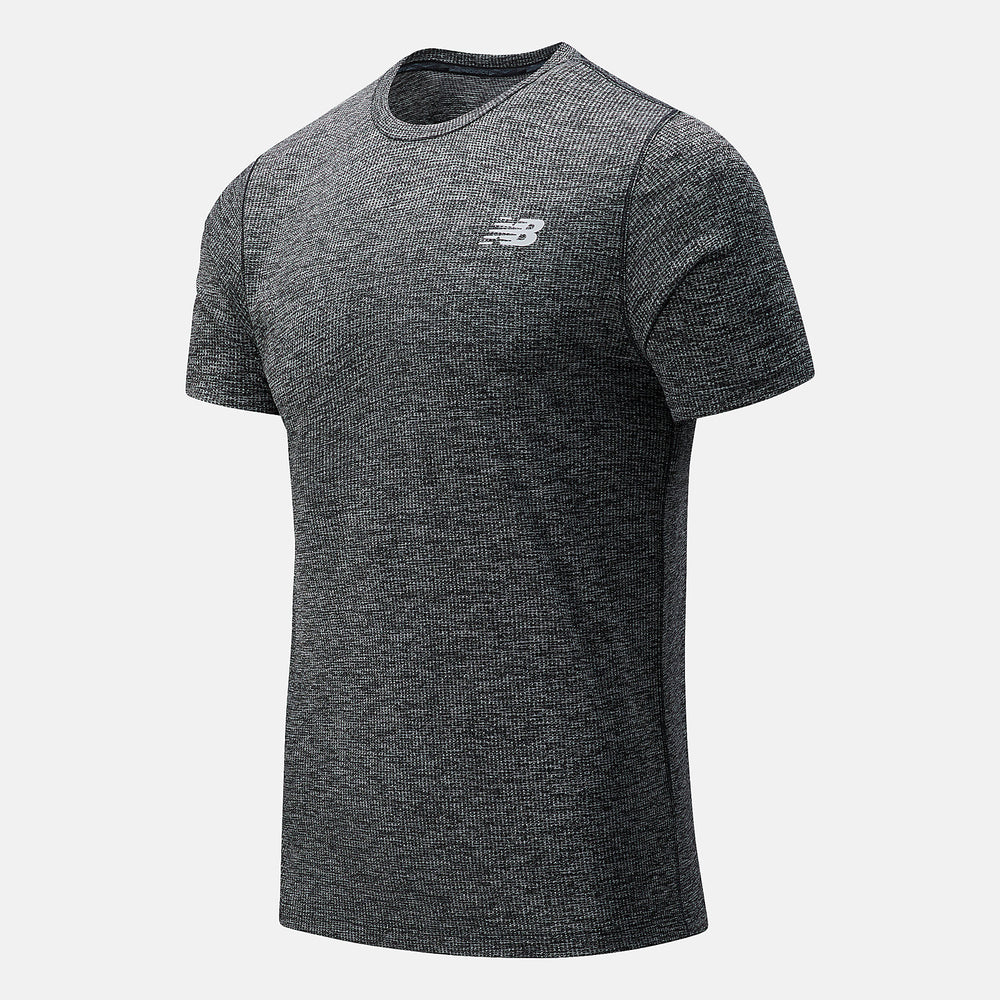 Tenacity Tee | New Balance Clothing Black Heather - Men