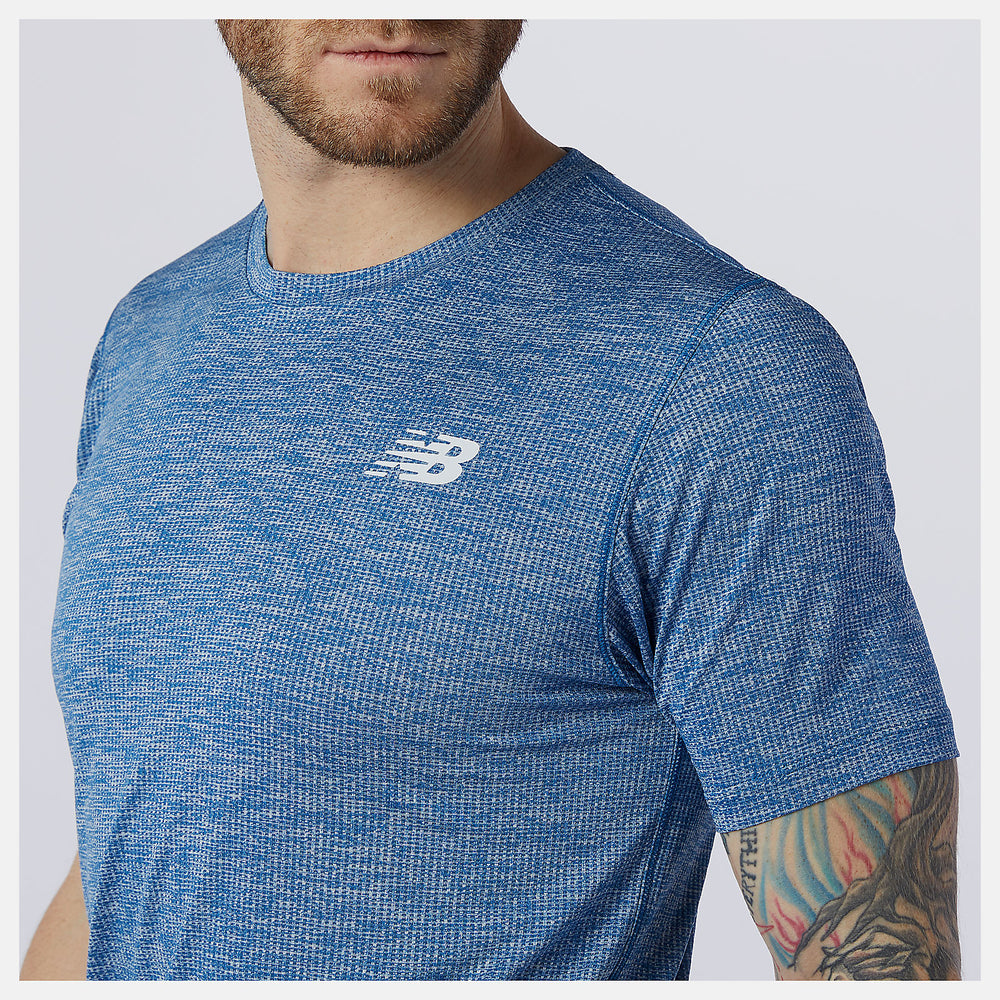 Tenacity Tee | New Balance Clothing Captain Blue - Men