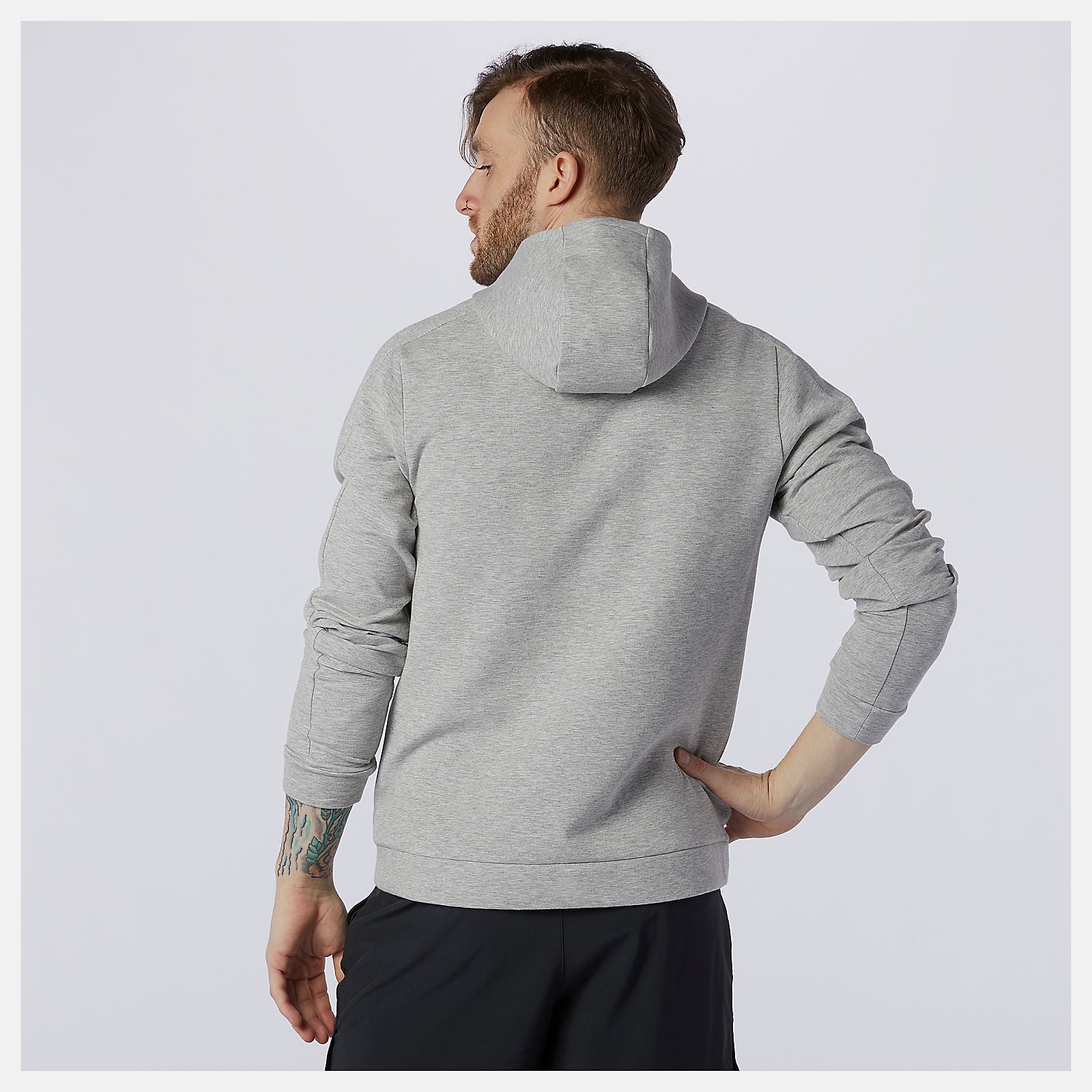 Fortitech Fleece Pullover | New Balance Clothing Athletic Grey - Men