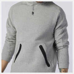 Fortitech Fleece Pullover | New Balance Clothing Athletic Grey - Men
