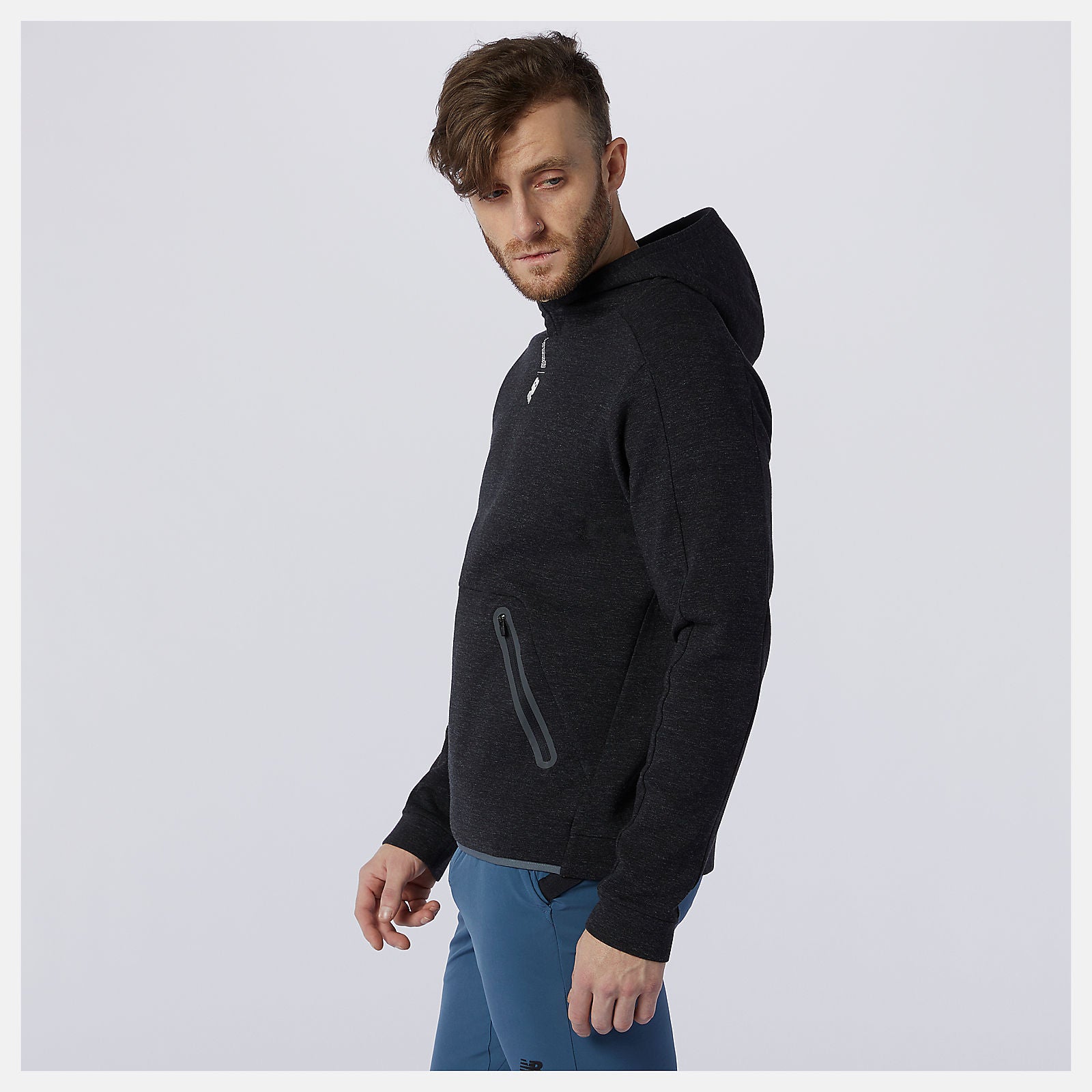 Fortitech Fleece Pullover | New Balance Clothing Black Heather - Men