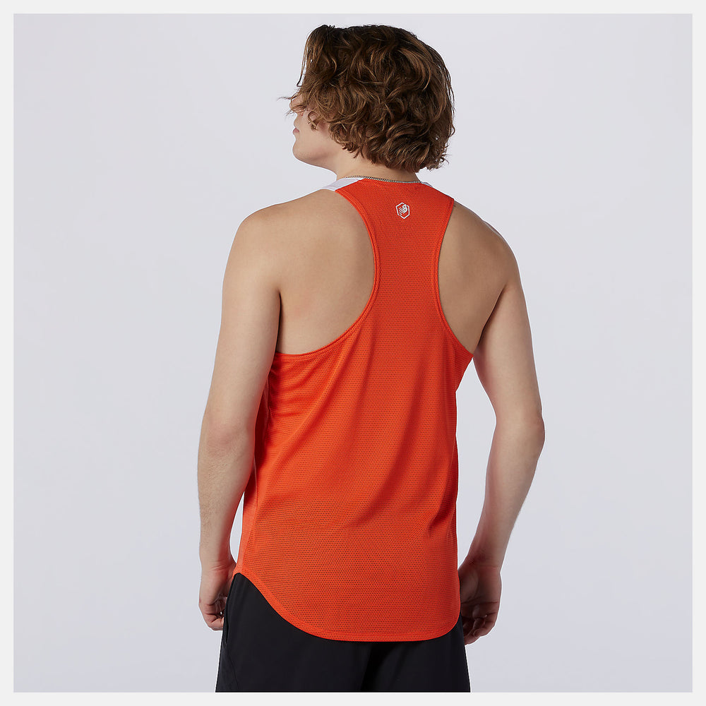 Fast Flight Singlet | New Balance Clothing Ghost Pepper - Men