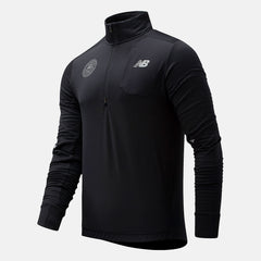 Boston NB Heat Grid Half Zip | New Balance Clothing Black - Men