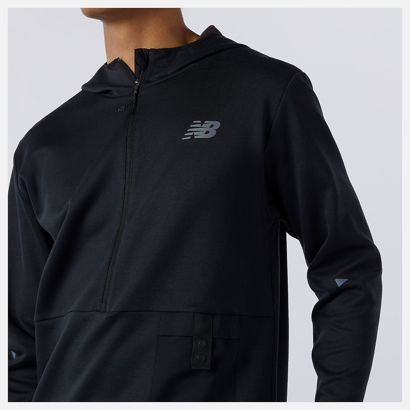 Q Speed Fuel Hoodie | New Balance Clothing Black Heather - Men