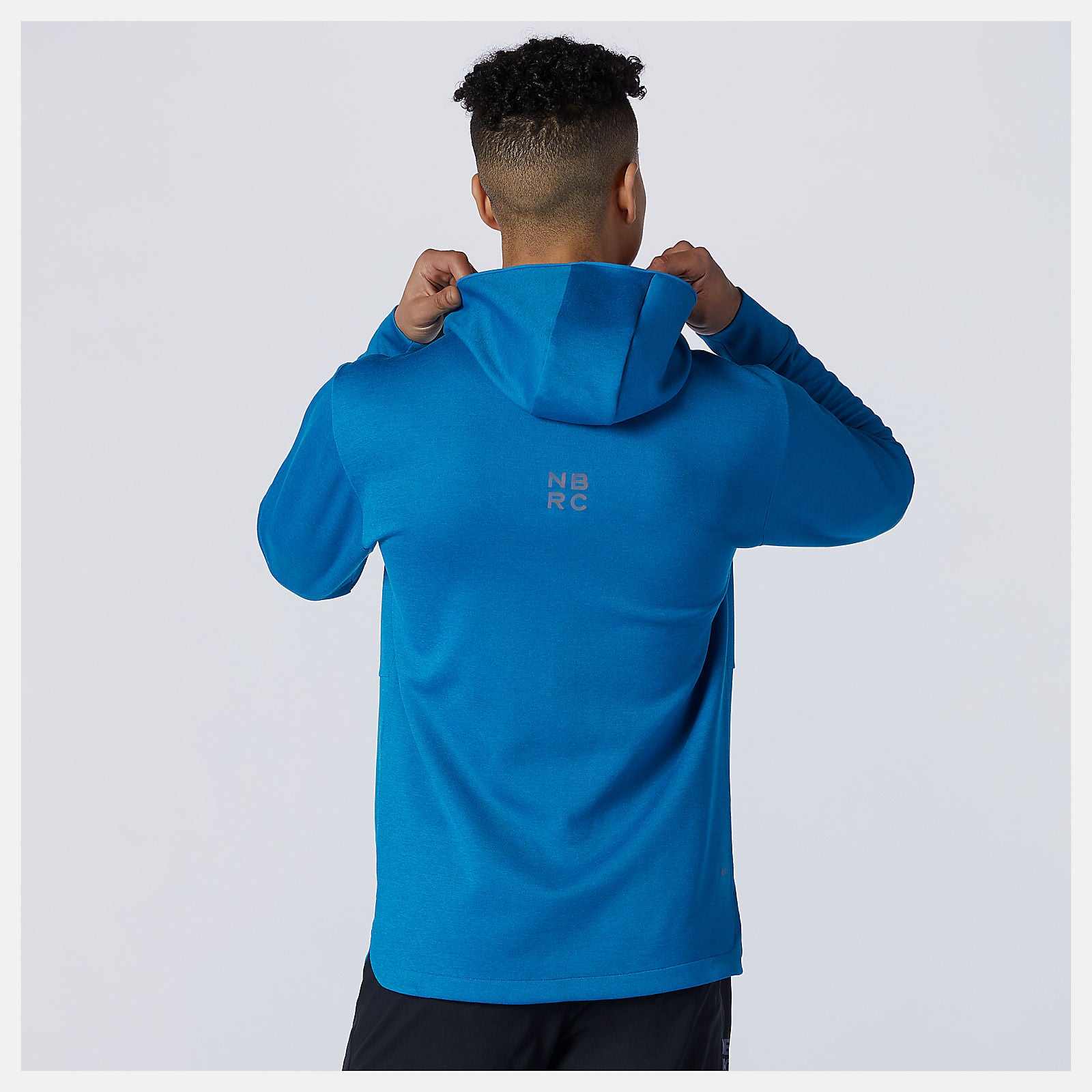 Q Speed Fuel Hoodie | New Balance Clothing Wave Blue - Men