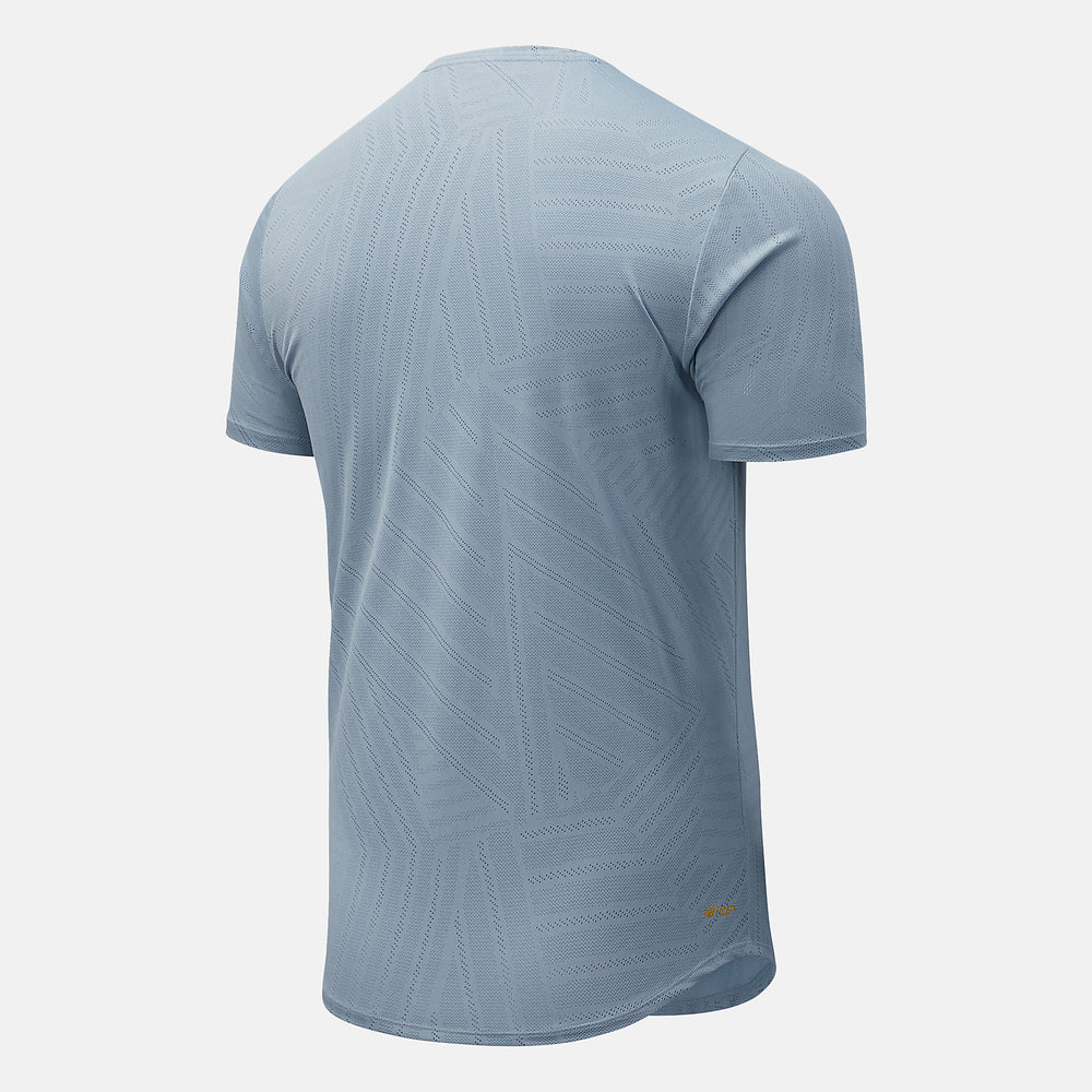 NYC Marathon Training Qspeed Fuel Jacquard | New Balance Clothing Light Slate - Men