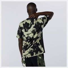 NB Essential Camo Tee | New Balance Clothing Black Multi - Men