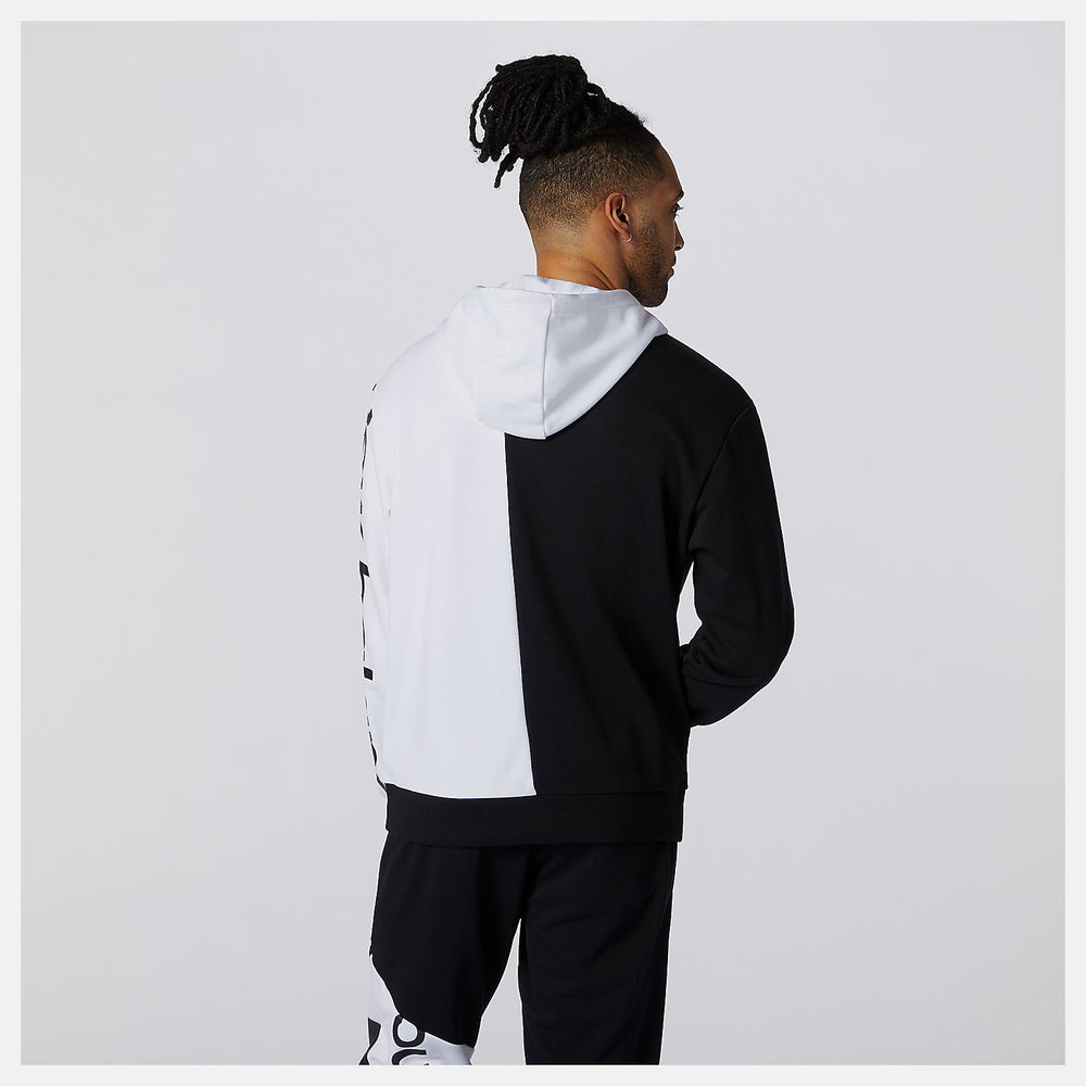NB Athletics Splice Hoody | New Balance Clothing Black Multi - Men
